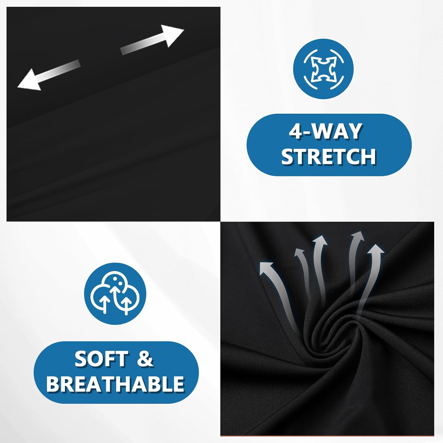 HYCOPROT Boys Compression Shirt Short Sleeve Youth Undershirt Kids Quick Dry Athletic Base Layer T-Shirt Football Basketball - Image 5