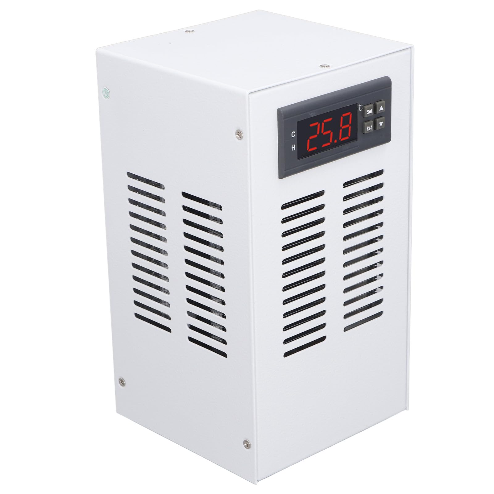 Controlador de temperatura del agua de 120 W con caudal de bomba de 3 l por minuto - de enfriador y calentador de acuario para tanques de 35 L - Refrigeración y calefacción