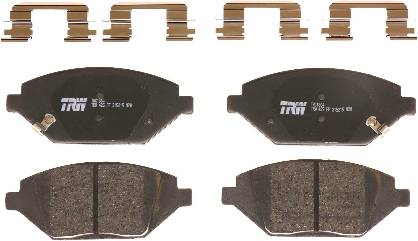 TRW Pro TRC1864 Disc Brake Pad Set For Chevrolet Spark 2016, Front