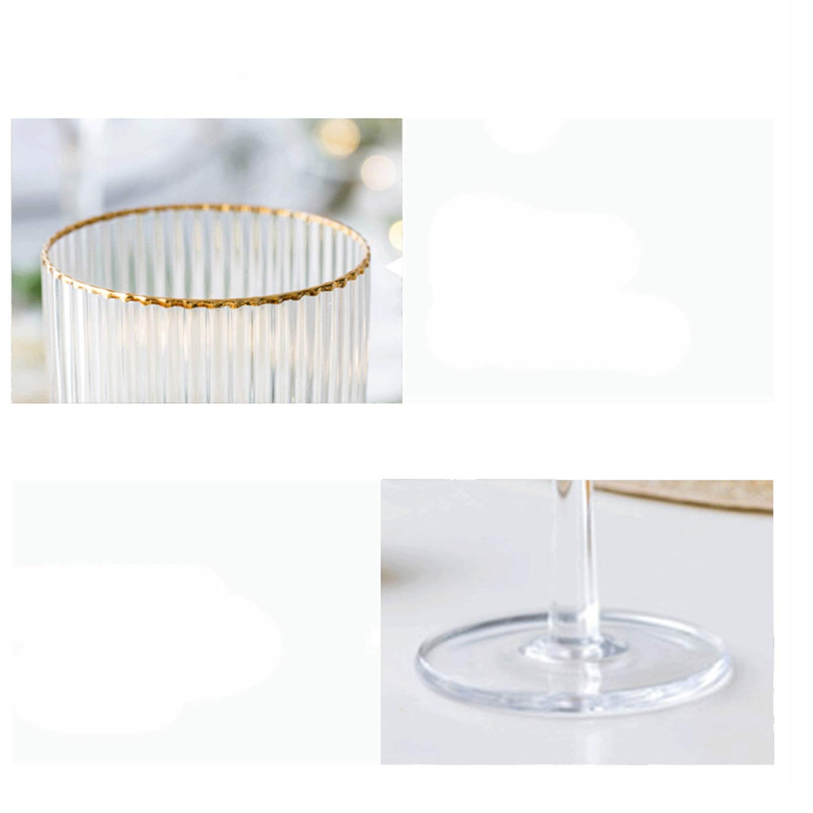 Flûtes à champagne Flûtes à champagne (4 pièces) Clarté cristalline, conception de tour classique et sans couture - Verre sans plomb, passe au lave-vaisselle, facile à nettoyer. Verres à Champagne