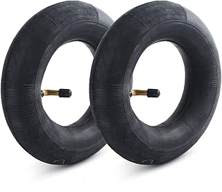 LotFancy 2Pcs 200x50 Inner Tube, 8"x2" Scooter Inner Tube for Electric Scooter Razor E100, E150, E200, Dune Buggy, Epunk, Crazy Cart, PowerRider 360, eSpark, with Bent Valve Stem