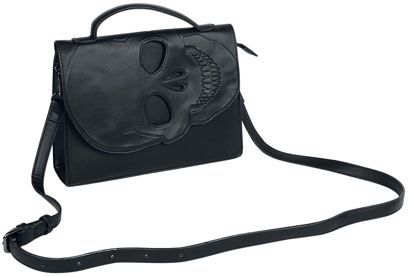 Banned Women's Black Tenebris Handbag Polyurethane, Polyester,