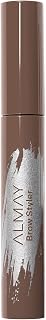 Almay Brow Styler Eyebrow Mascara Gel with Marula Oil - Flake-Free, Lightweight, Hypoallergenic, Light Brown