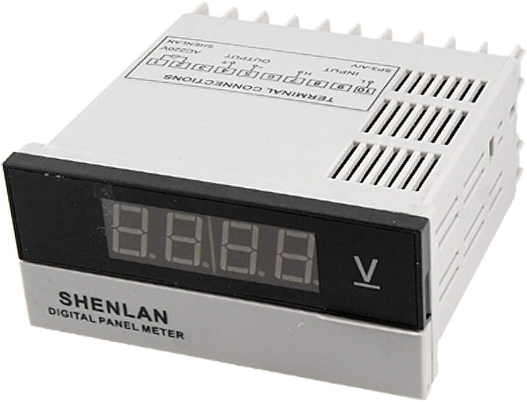 3 1/2 200V Red LCD Digital Volt Panel Meter DC Voltmeter(3 1/2 200 ν Rot LCD Digital Volt Panel Meter DC Voltmeter