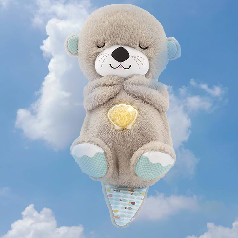 Amazon.co.jp: カワウソナイトライトぬいぐるみベビーマイ