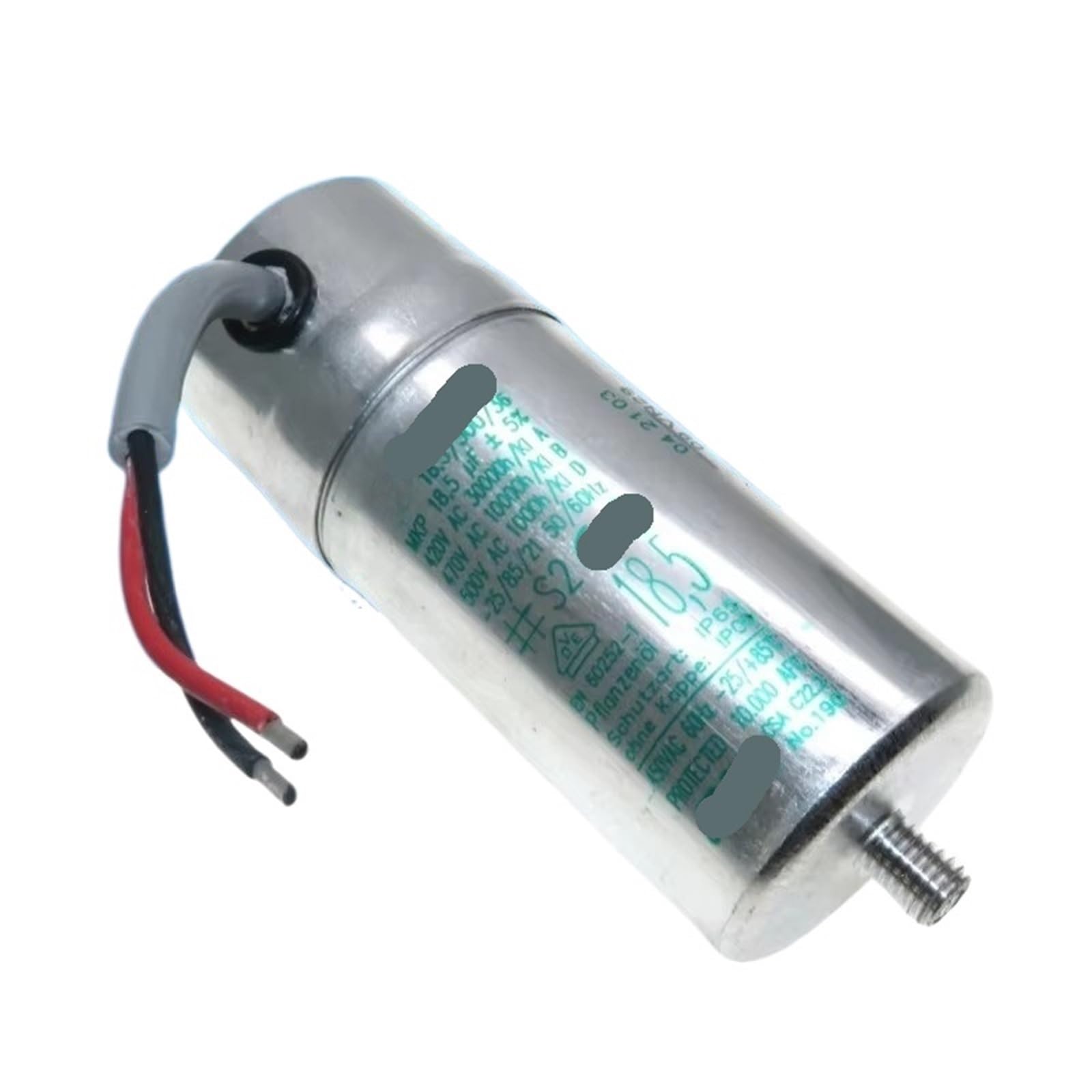 1 condensador de arranque del motor del ventilador, 420 V, 18,5 uF, 420 V CA, 18,5/500/36