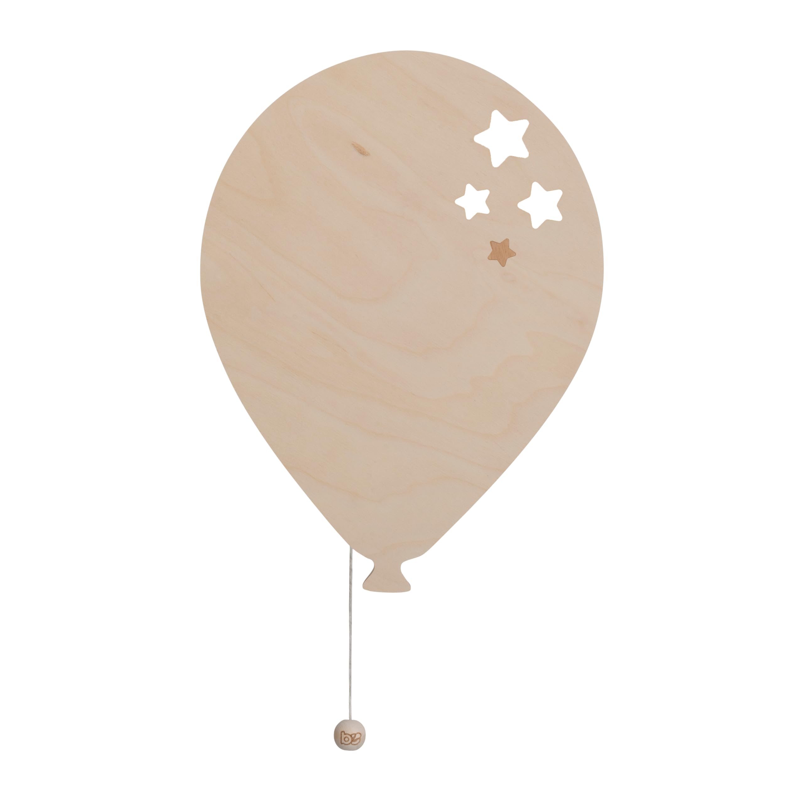 Baby's Only - Applique murale ballon Wonder - Marron - 34x25 cm