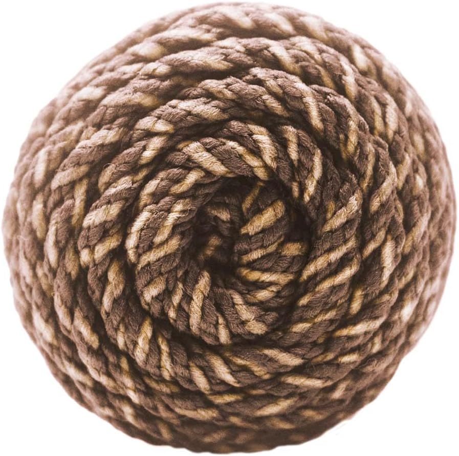 Miniatura 4 de Pepperell Bonnie - Cuerda de macramé trenzada  6mm x 100 yardas  Sage Dream (paquete de valor de 2)  Cuerda de polipropileno trenzada para