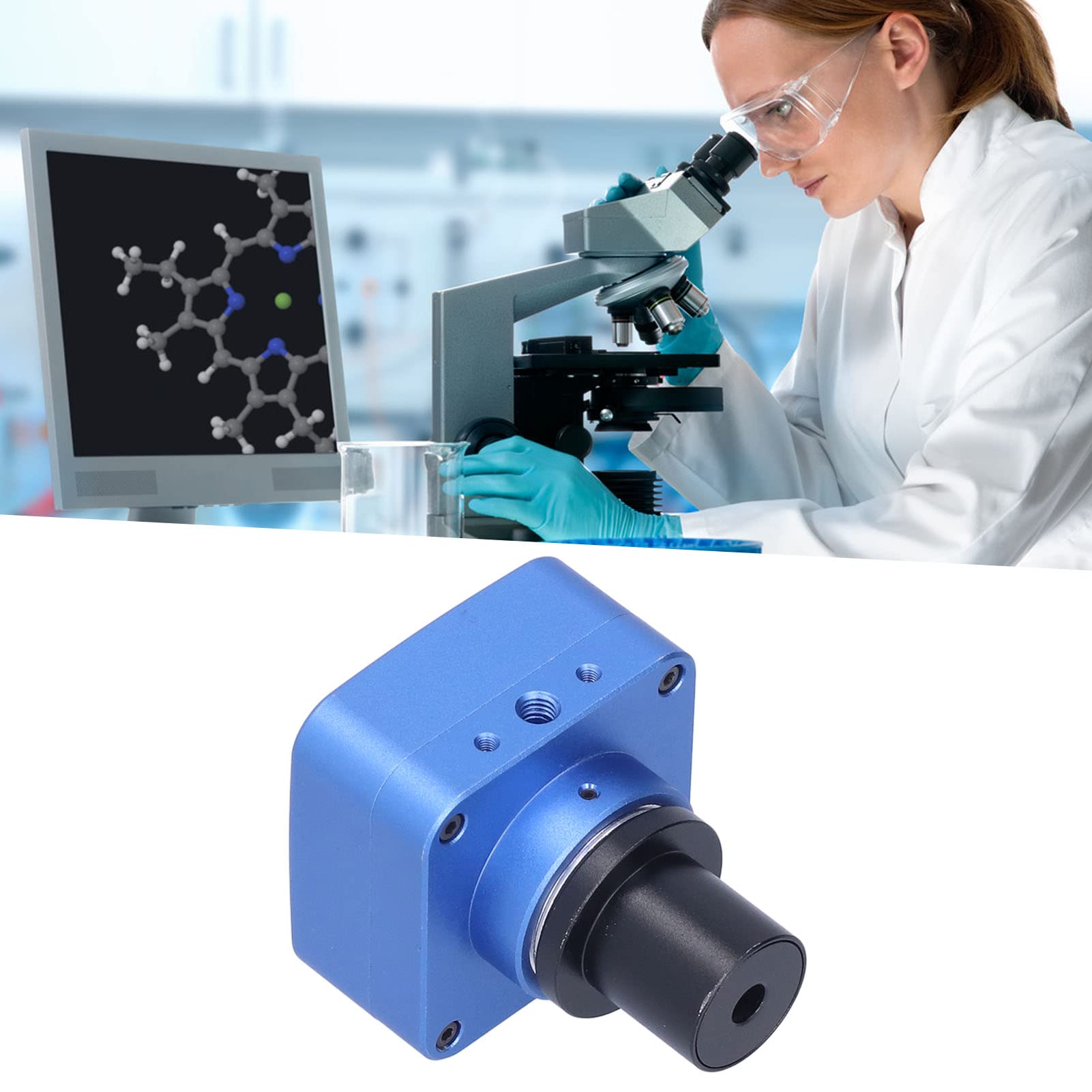 CHICIRIS Cámara de Microscopio USB de Alta Resolución de 5MP para Uso Industrial, Ideal para Inspección de Fábrica