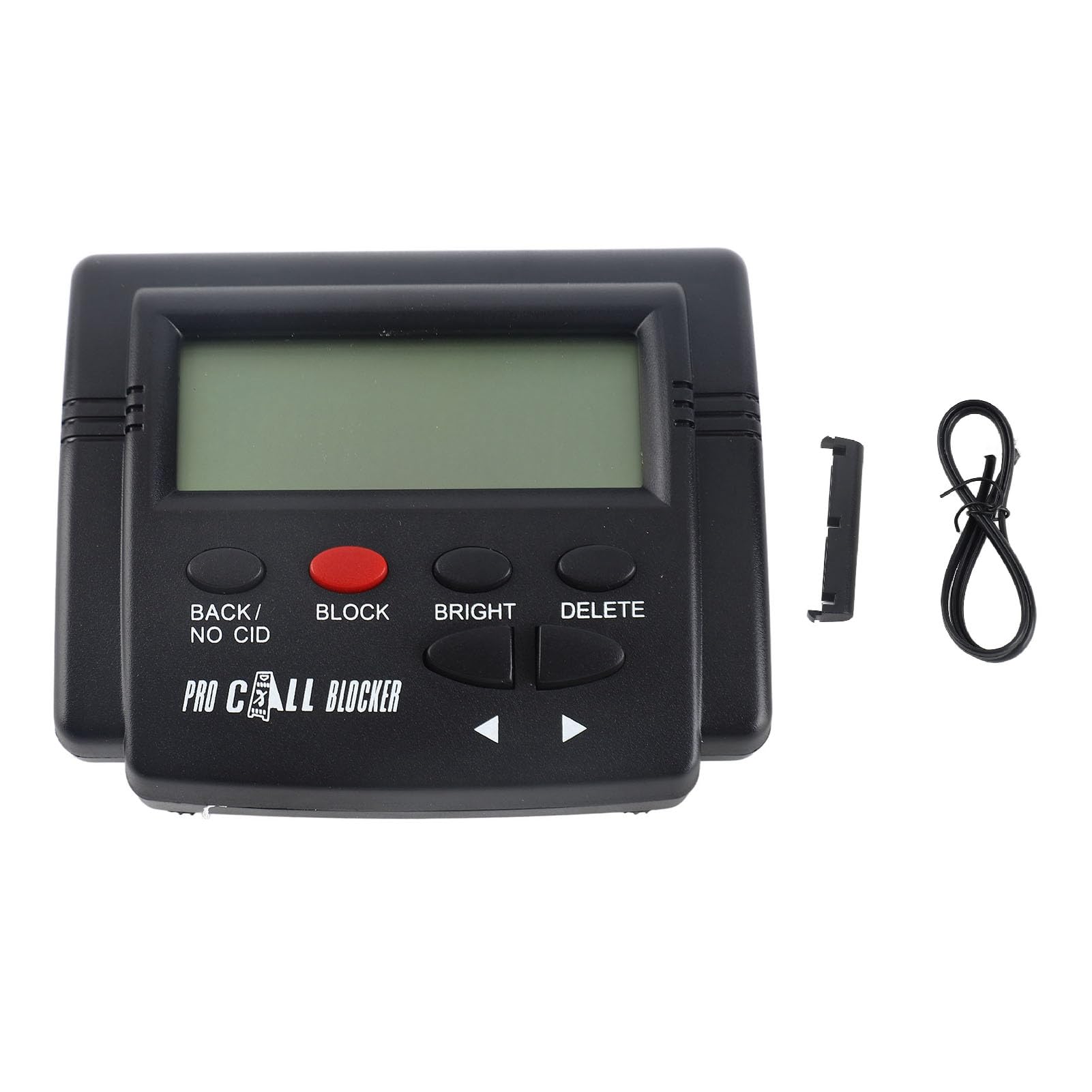 Walmeck Call Blocker Telefono 4000 Casella ID Chiamante Dispositivo di Blocco One Touch Blocco Numeri Robocall Chiamate Moleste Applicabile per