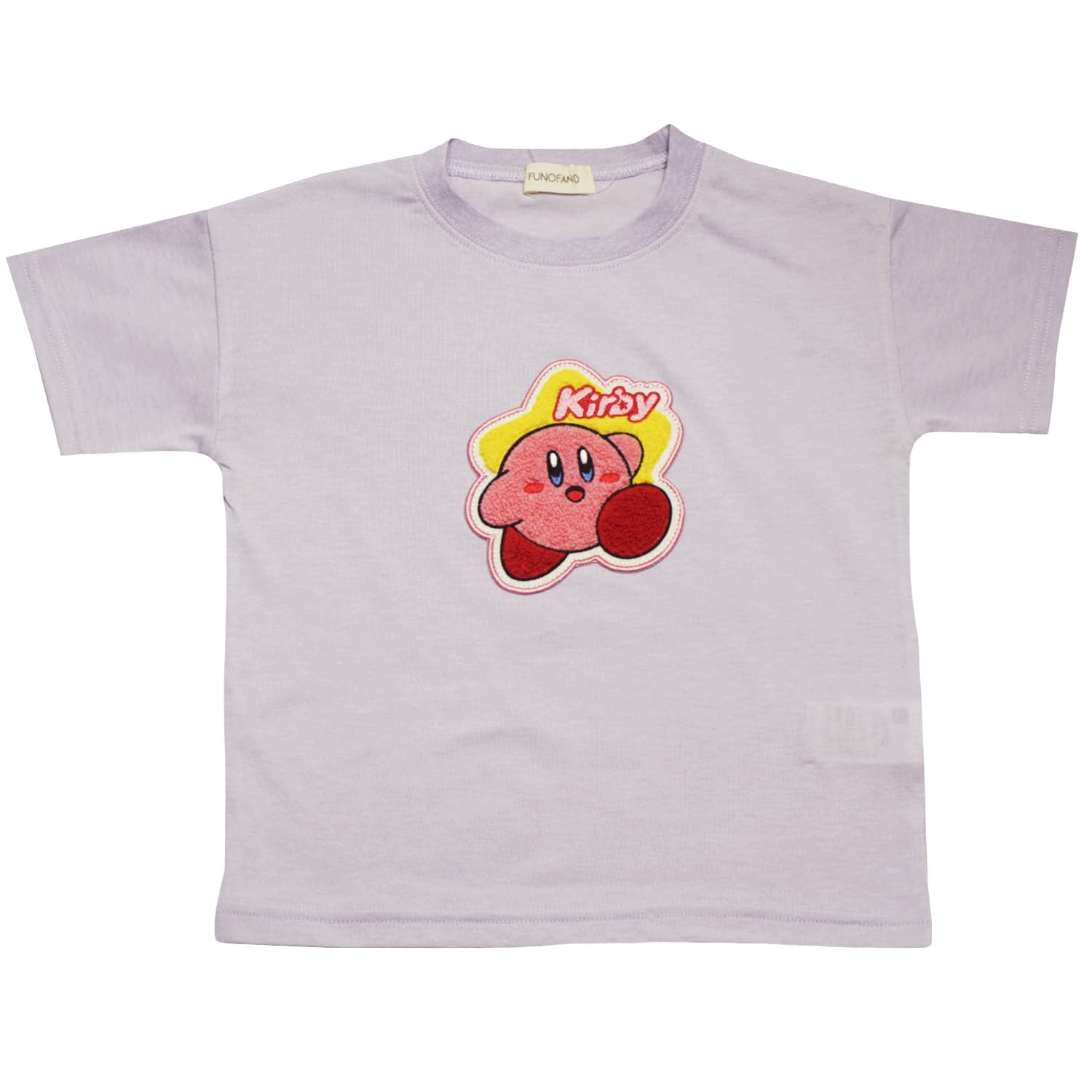 [BANDAI] [バンダイ] 2026年 夏物 天竺 FUNOFANO 星のカービィ サガラ刺繍 半袖Ｔシャツ 任天堂 Nintendo