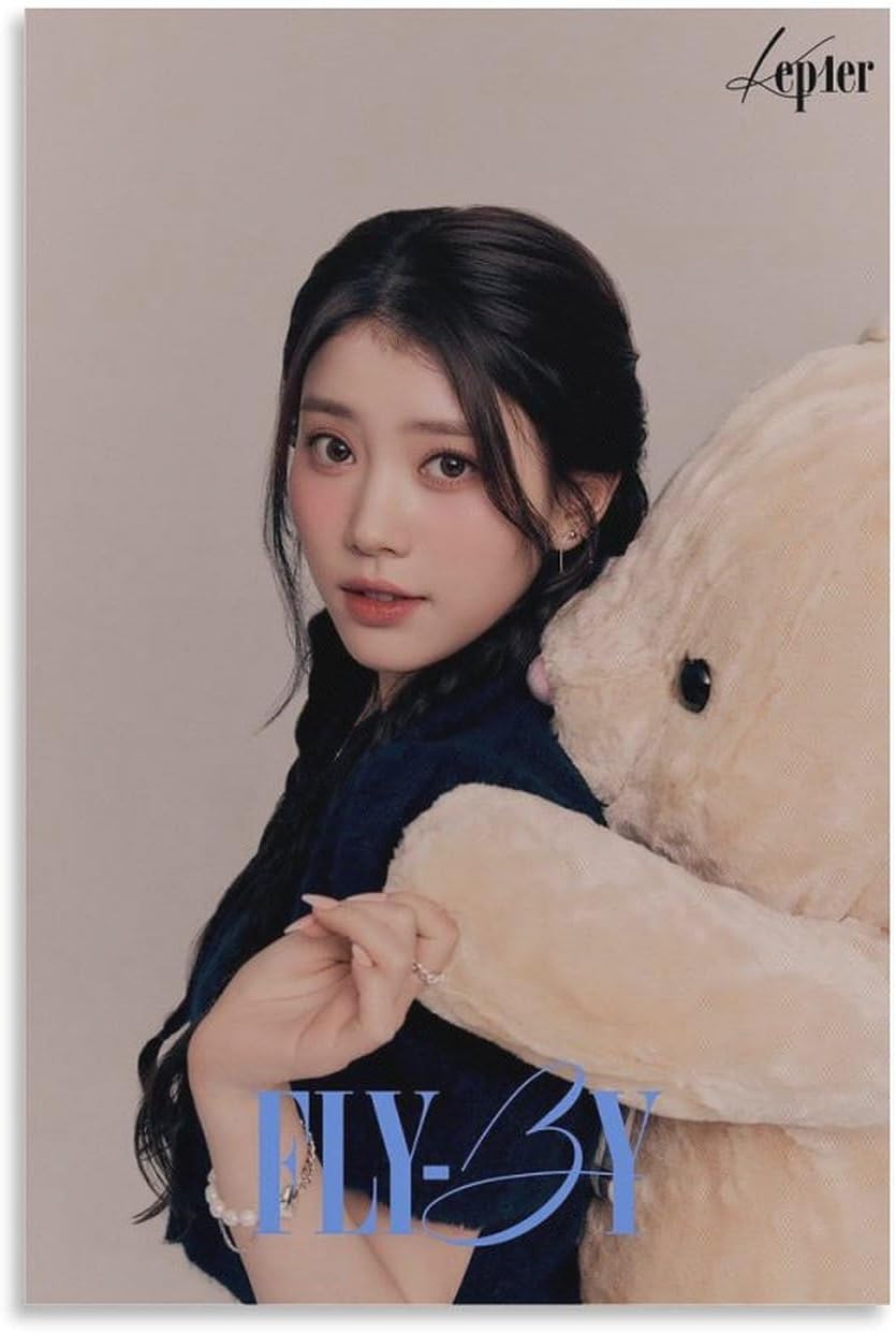 Xiaoting Kep1er Kpop FLY-BY KPOP ARTIST Poster Decorative Painting Canvas Wall Art Living Room Posters Bedroom Painting 08x12inch(20x30cm)