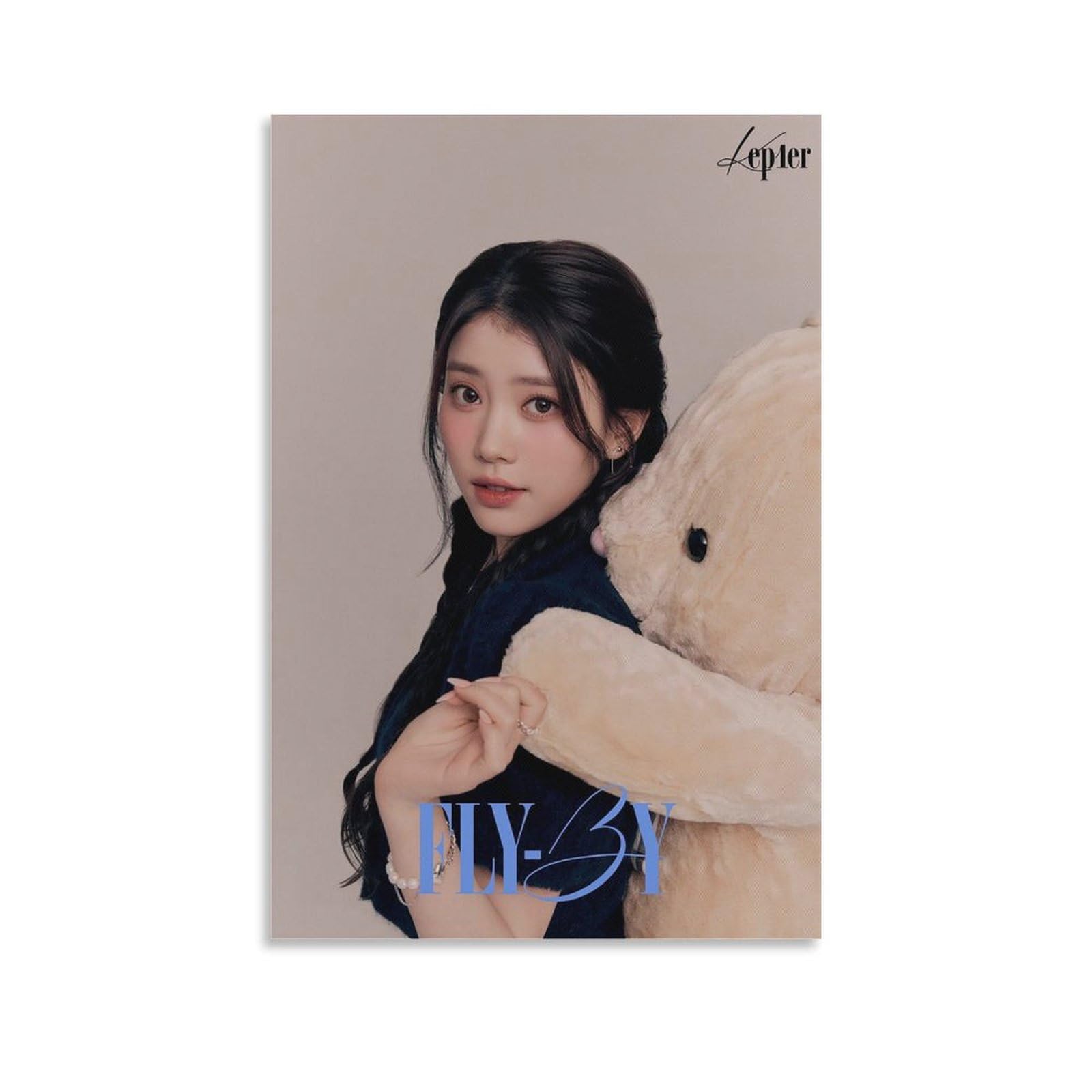 Xiaoting Kep1er Kpop FLY-BY KPOP ARTIST Poster Decorative Painting Canvas Wall Art Living Room Posters Bedroom Painting 08x12inch(20x30cm)