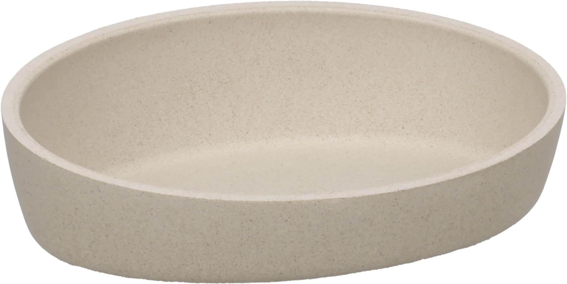 FEEDING BOWL KAUNIS OVAL BEIGE 16CM 270ML