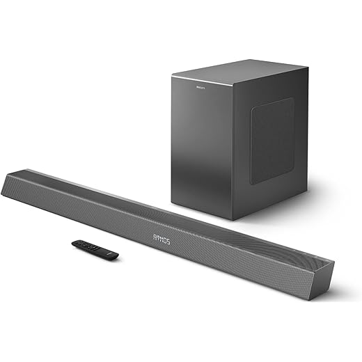PHILIPS Soundbar TAB8947 51 Ch 312 660W Black Dolby A