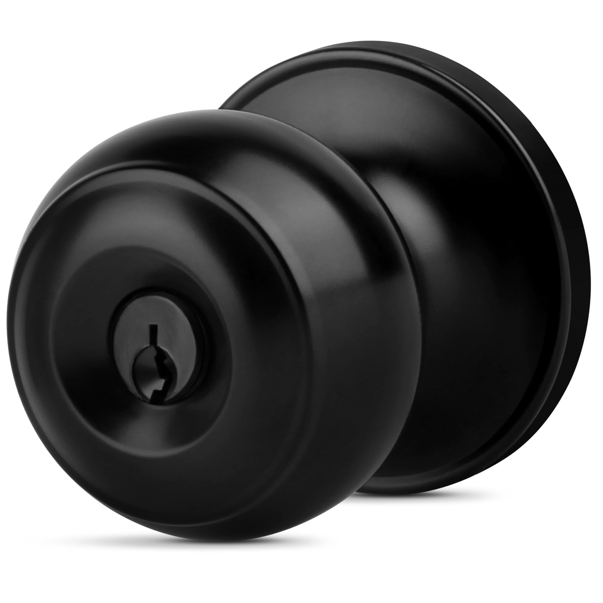 Moquin Keyed Entry Door Knob - Secure & Stylish -8 Moquin Keyed Entry Door Knob - Secure & Stylish -8