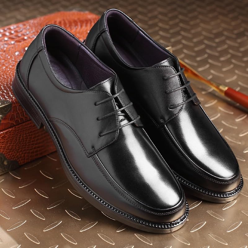 Men's Waterproof Dress Shoes Non-Slip Formal Lace-up Oxfords Shoes for Wedding Office Business2