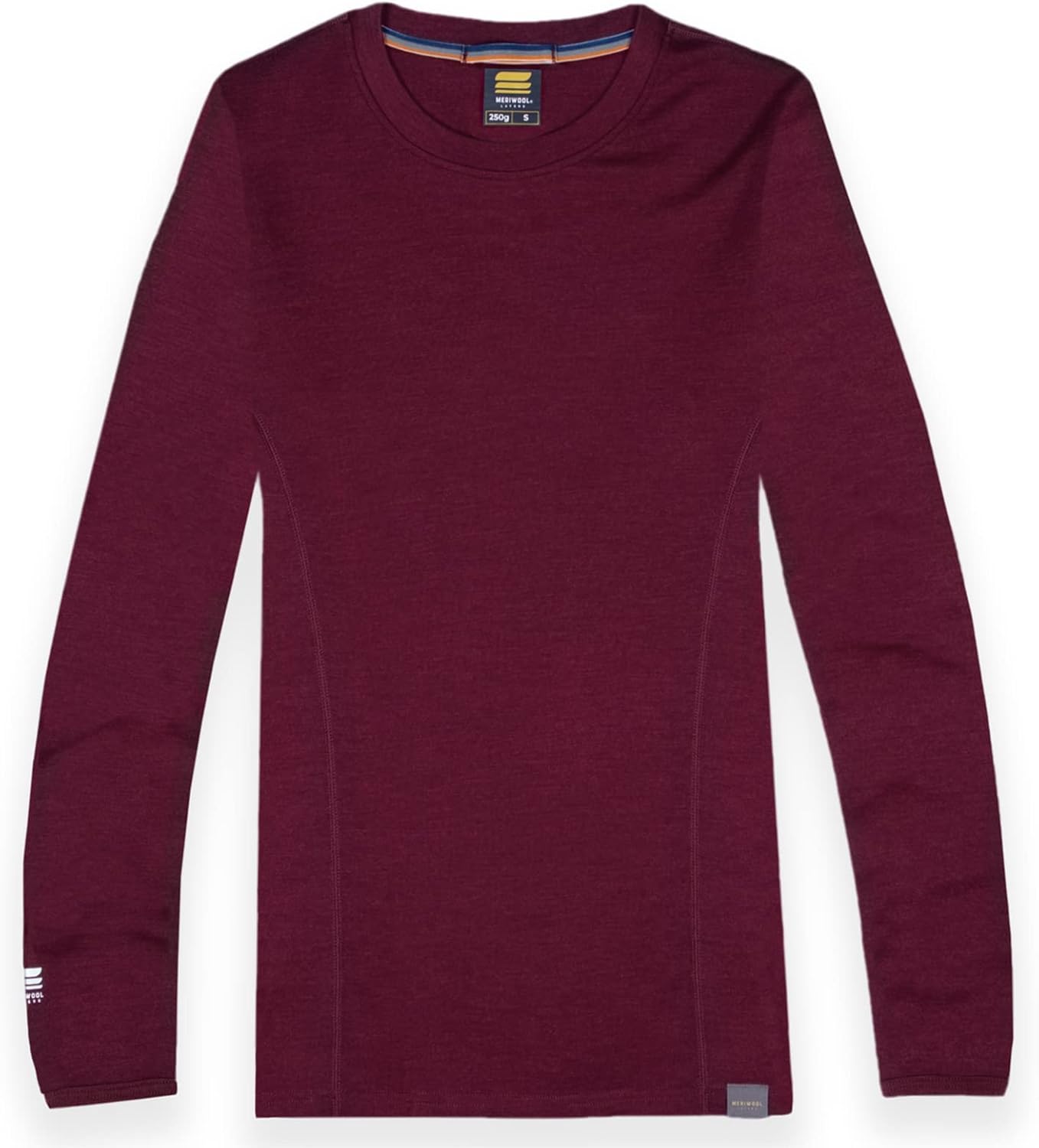 MERIWOOL Womens Base Layer 100% Merino Wool Midweight Long Sleeve Thermal Shirt - Image 4