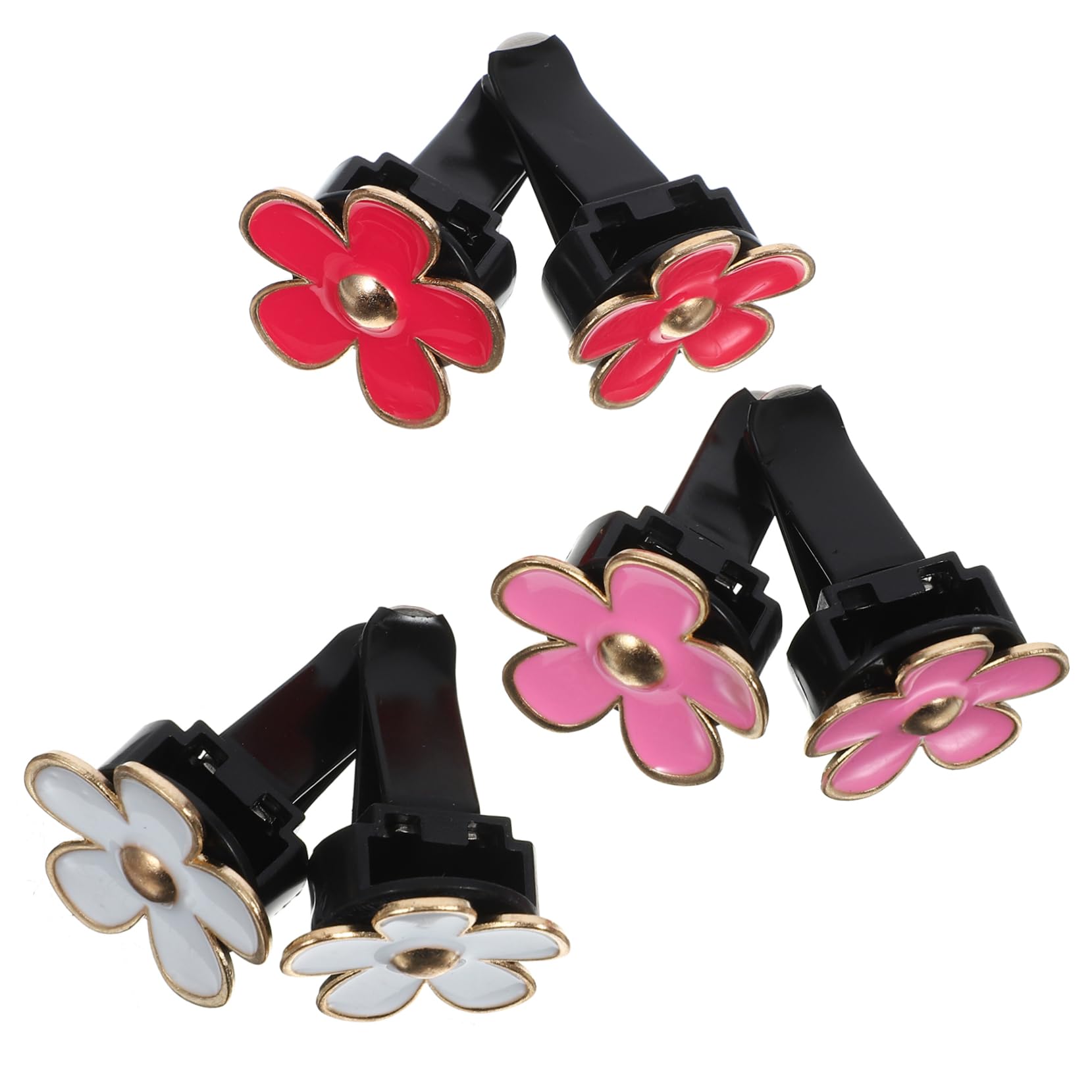 SOLUSTRE 30stücke Teiliges Auto Luftventil Clips Im Daisy-design Stilvolle Auto-innenraum Dekoration Und Duftclips Für Frauen Passend Für Fahrzeugmodelle