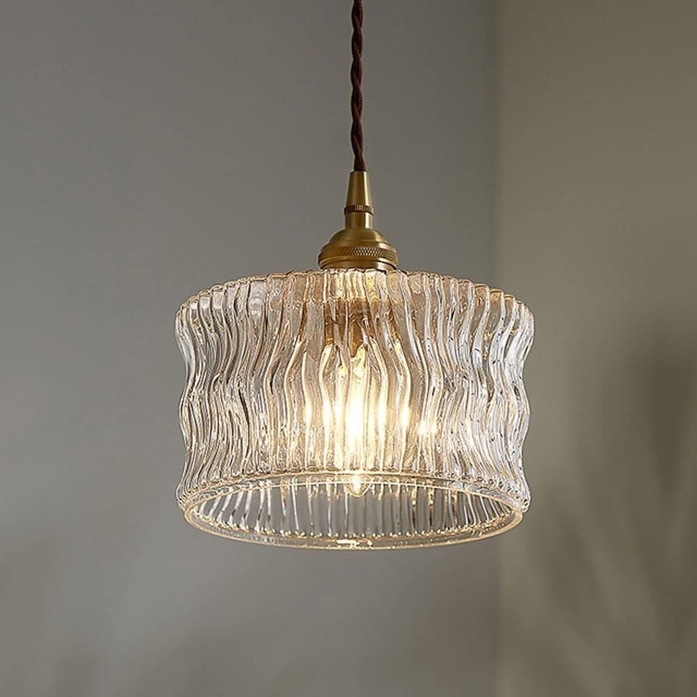 Japońska lampa wisząca z falą wody