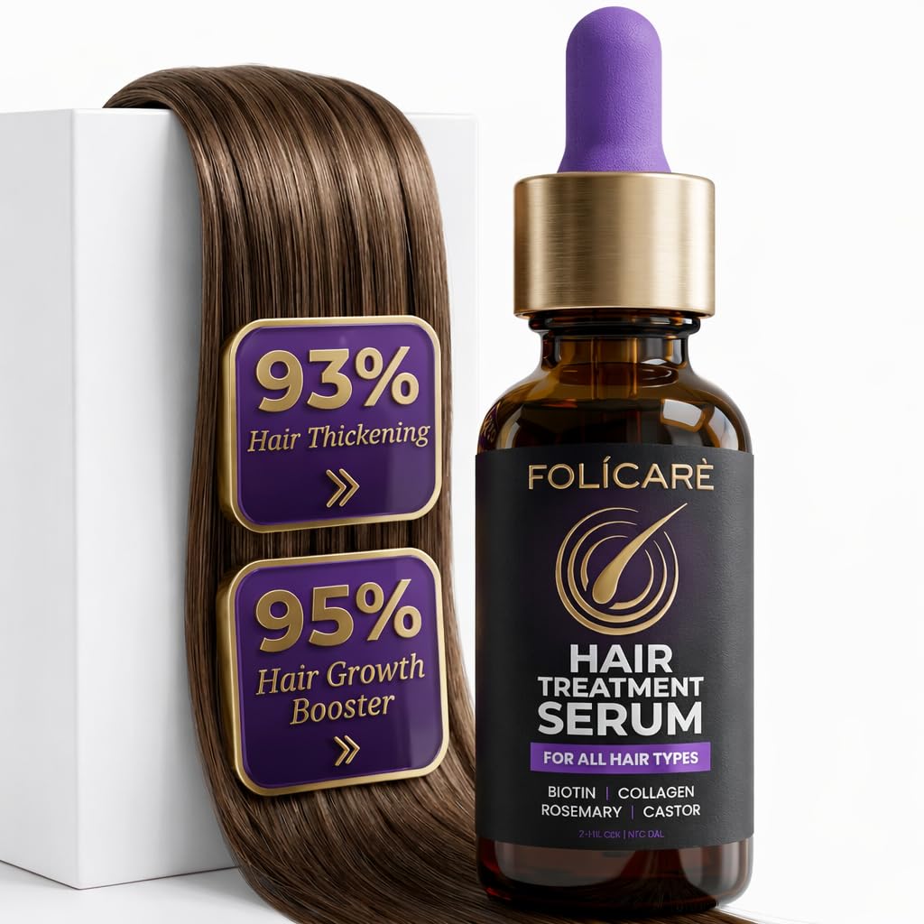 Hair Growth Serum & Multi-Benefit Scalp Treatment with ...