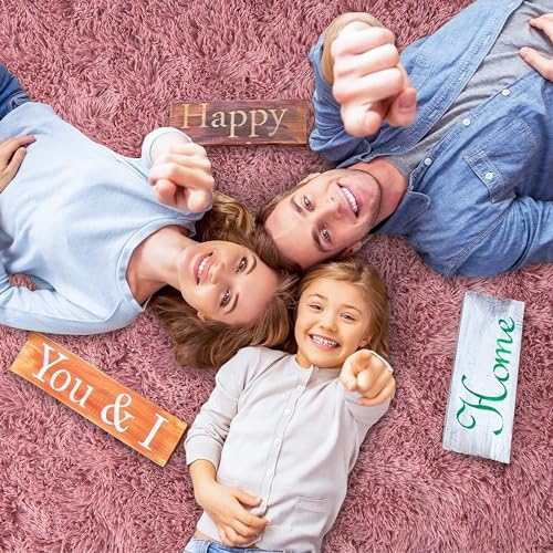 Image of Urban Modern Decor Features 3x5 Feet Modern Soft Shaggy Carpet Thick, Fluffy & 2 inch Pile Shag Rug for Your Kids Room, Bedroom & Livingroom(3x5 feet, Pink Plain)