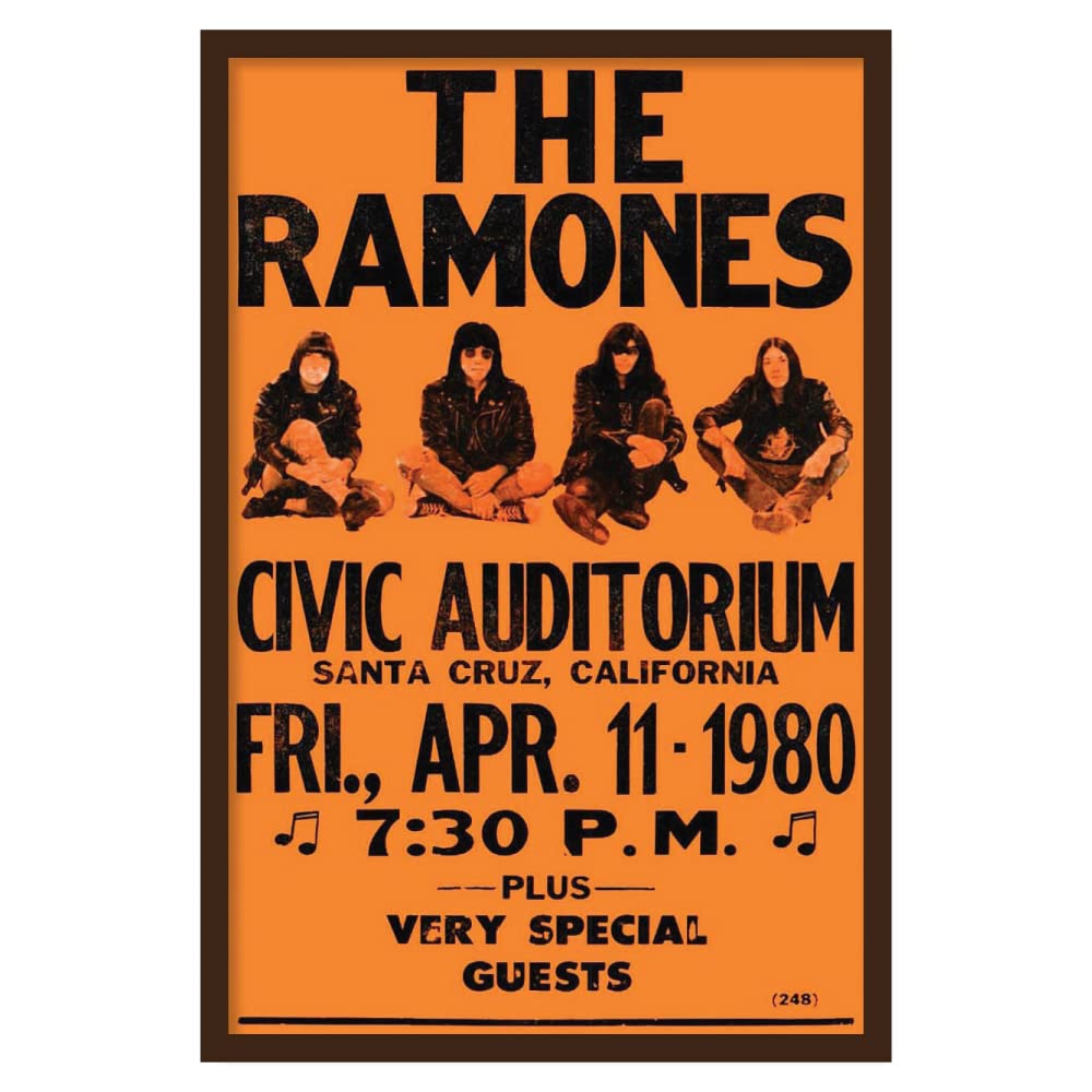 Amazon.com: Fresh Prints of CT Showprint Concert Poster Ramones