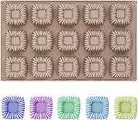 Vista 18 de 2 moldes de chocolate – Molde de silicona para chupete de una sola pieza, tamaño bocado, moldes de chocolate para decoración de pasteles y cupcakes