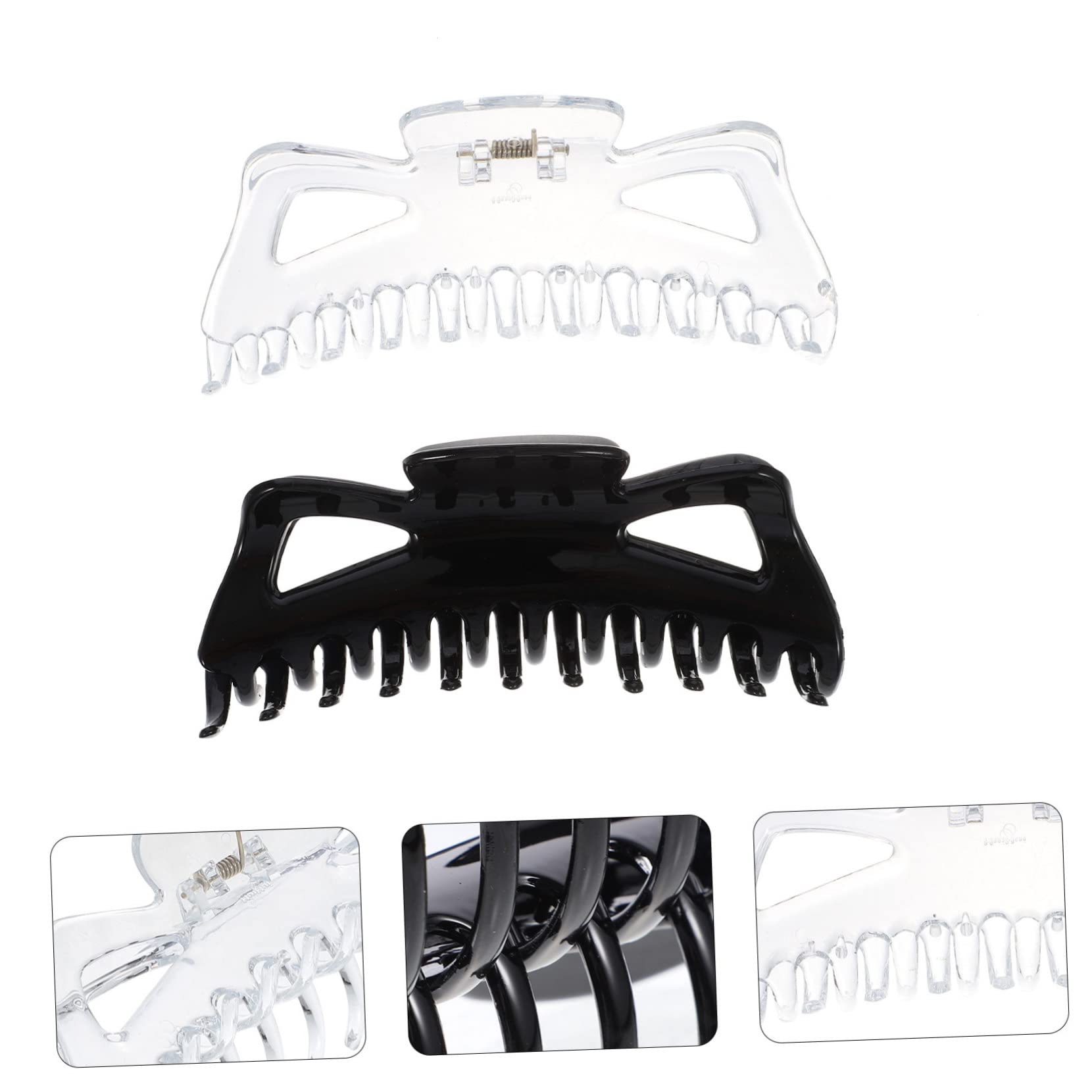 Didiseaon 4 Set Di Fermagli Per Alla Moda Per Donna Con Mascella Per Coda Di Cavallo E Styling Dei 2 Pezzi * 4