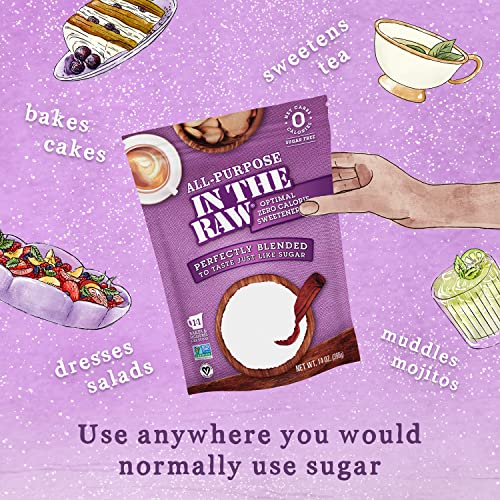 In The Raw HJM-1184 All-Purpose In The Raw Nature’S Zero Calorie Sweetener, Sugar Free Substitute Baking, Coffee, Stevia thumb #5