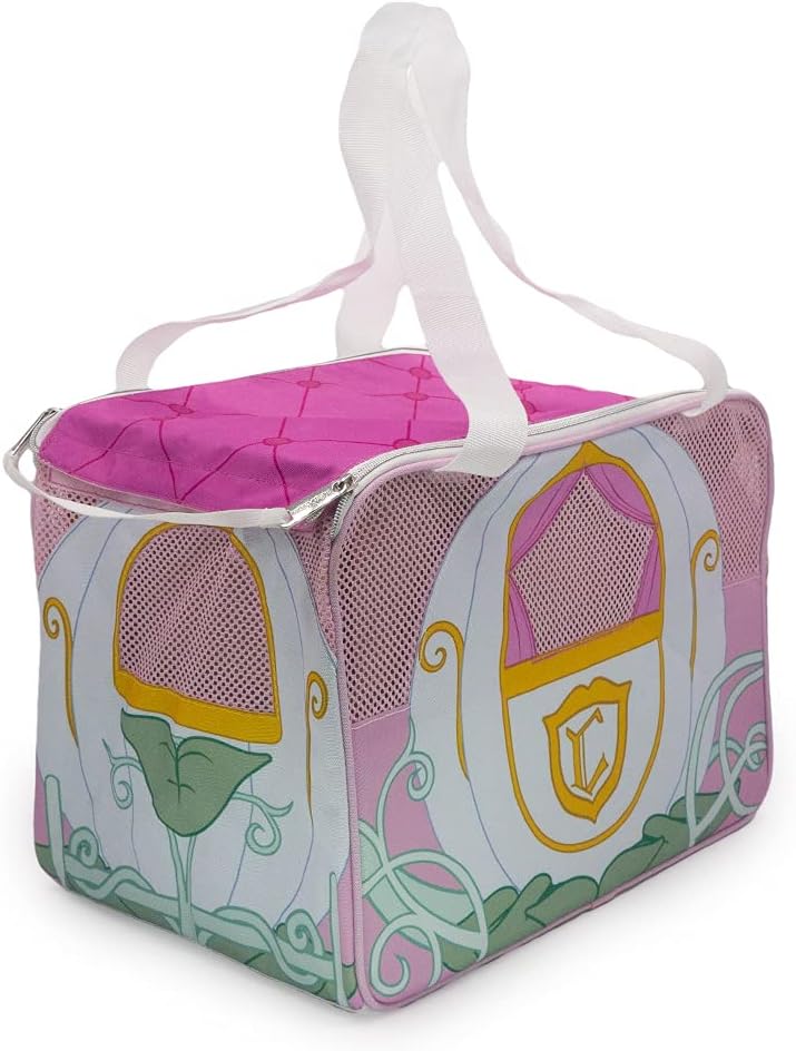 Buckle-Down Disney, Cinderella, Pumpkin Carriage Bag, Pet Carrier, Polyester Canvas, (IPC-DYANP)