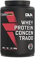 Whey Protein Concentrado Cappuccino Pote 900g – Contribui para o Ganho Muscular Hipertrofia – Dux Human Health