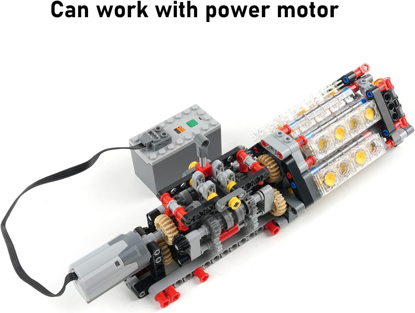 Sparkleiot model connected to a power motor