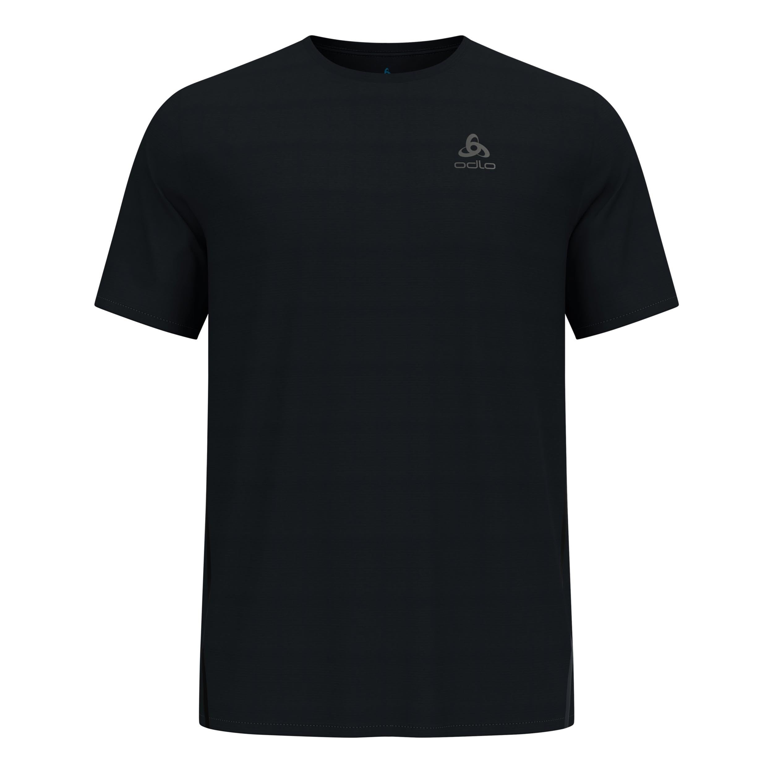 Odlo Herren Zeroweight Chill-Tec Tee Laufbekleidung Laufshirt Black - Schwarz L
