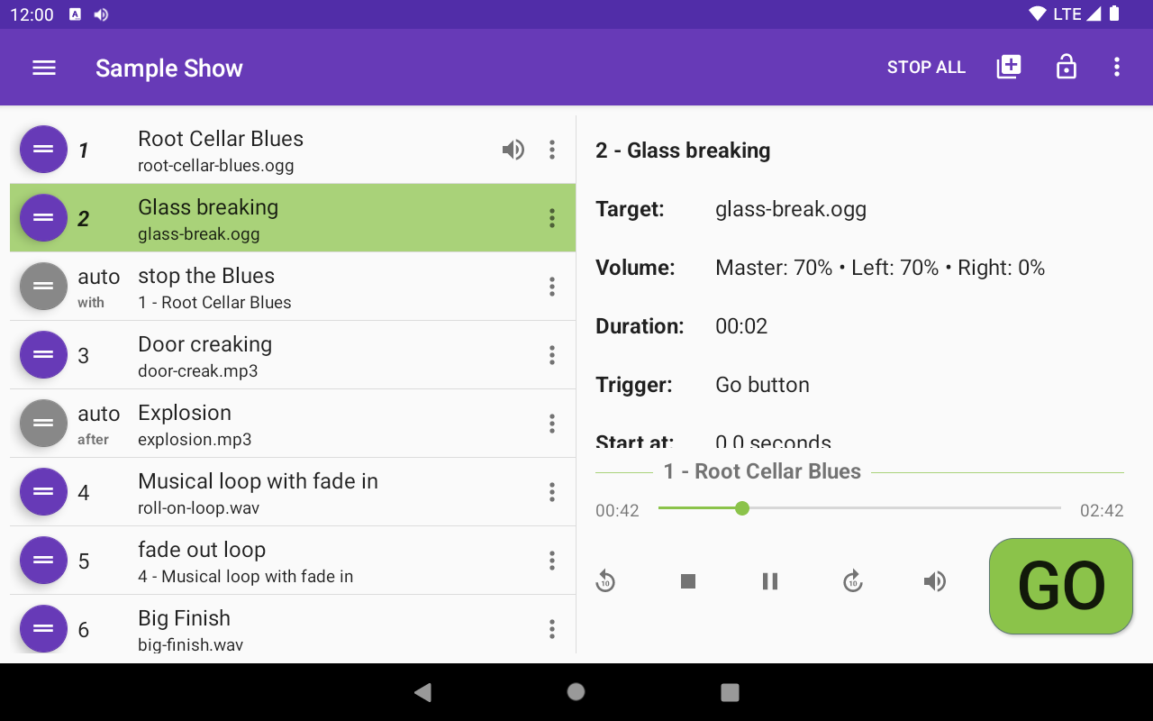 Audio Cues App on Amazon Appstore