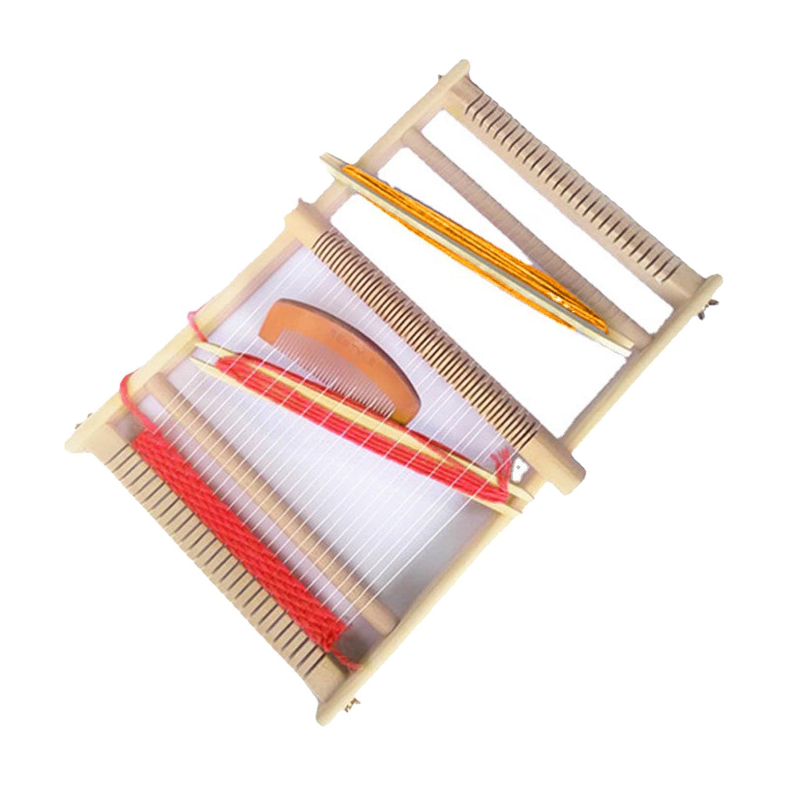 Giocattoli Fatti a Mano della Macchina per Tessitura del Kit per Maglieria per Tessitura Tradizionale del Telaio di Legno