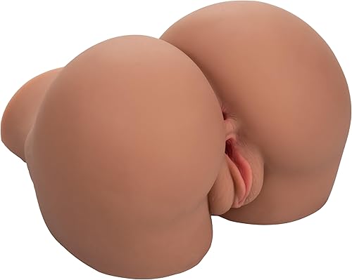 CalExotics Stroke It BBL Booty Tamaño Real Adulto Masculino Juguete Sexual Muñeca Inflable para Hombres - Marrón - SE-0913-60-3