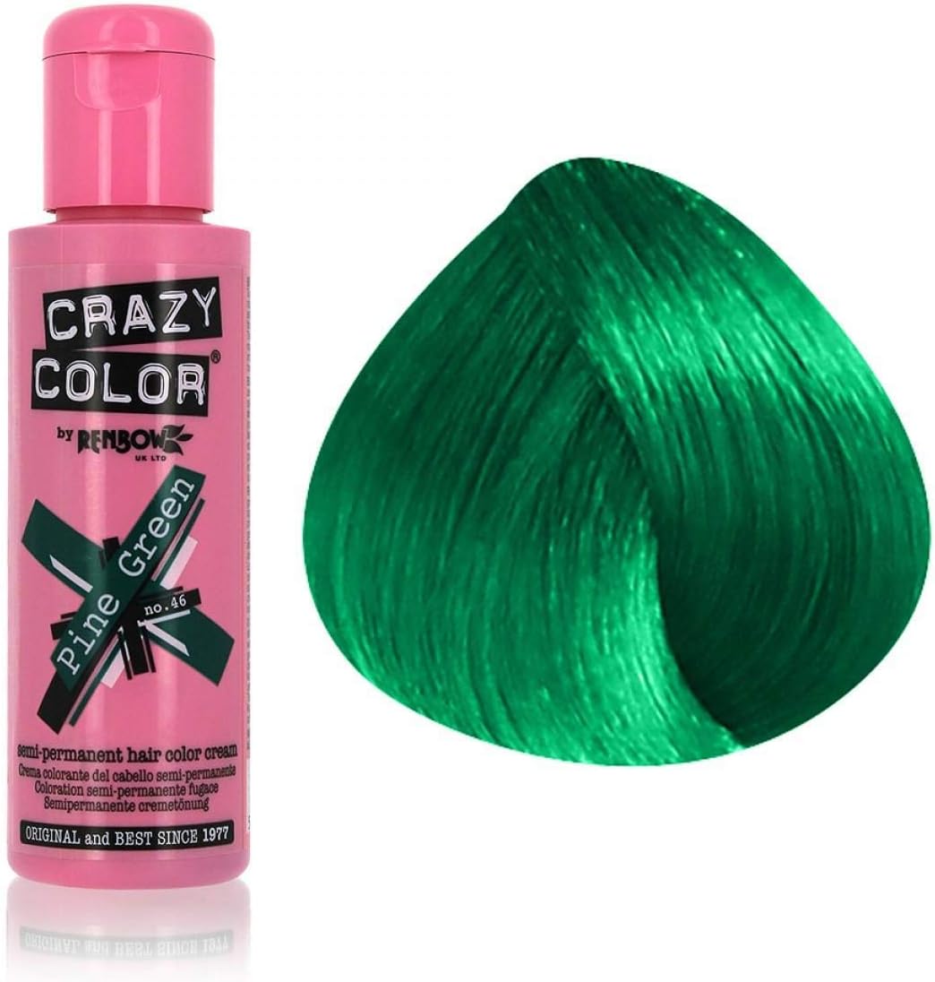 Semi Permanent Hair Dye - Pine Green
