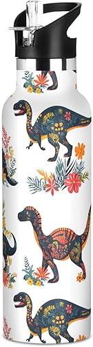 Miniatura 25 de Western Cowboy Boho Cactus Vast Wilderness, Reusable Water Bottle Insulated with Straw Double Wall Vacuum Insulated Leakproof and BPA Free for Gym