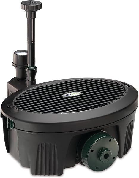 Pennington Aquagarden, Inpond, Pond & Water Pump, Filter, UV Clarifier, LED Spotlight and Fountain, All in One Solution