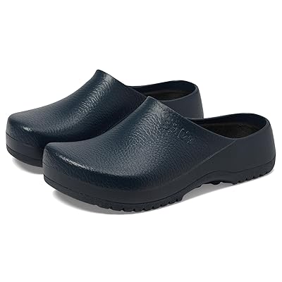 Birkenstock Super Birki by Birkenstock (Unisex) Clog Shoes Blue