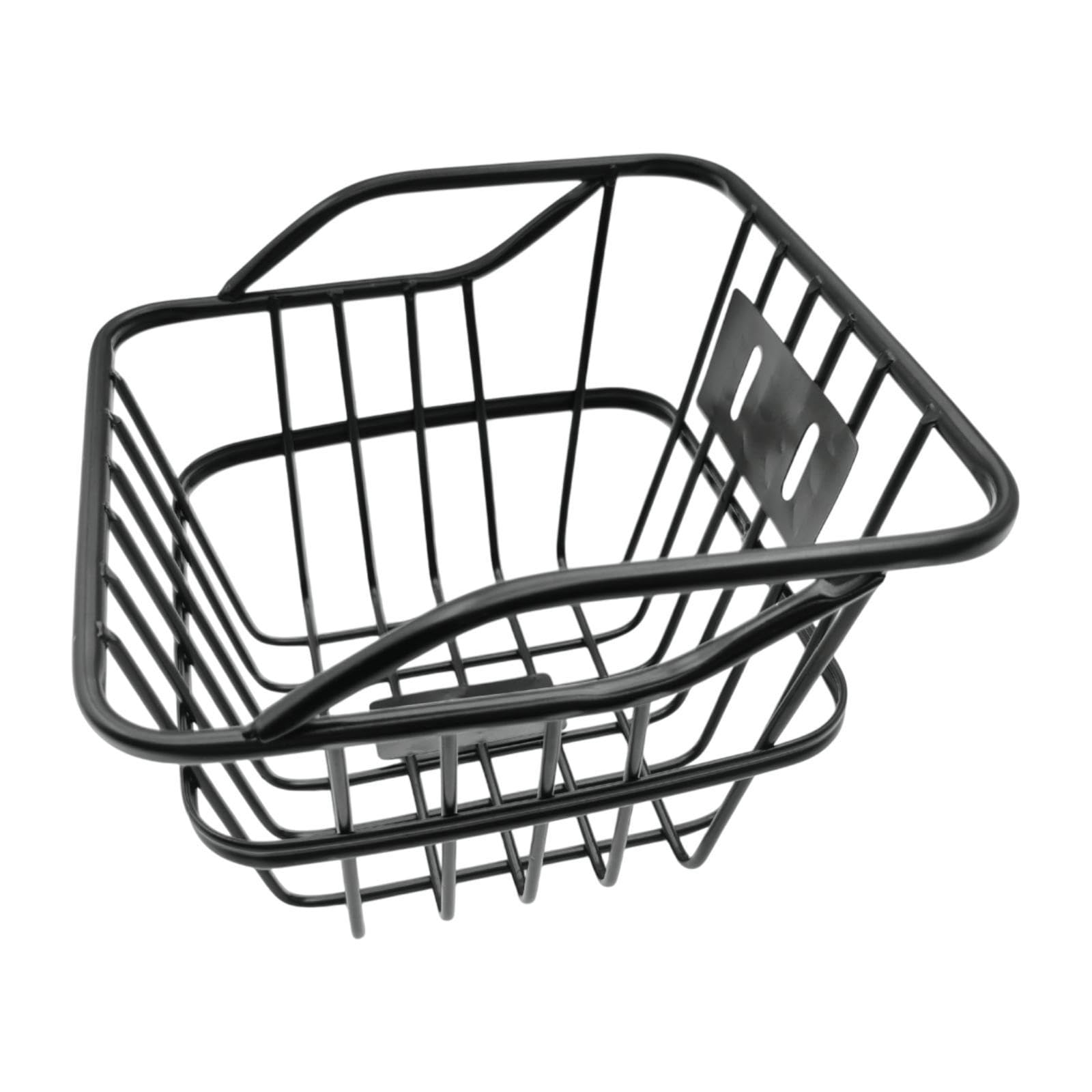 jojomis Kids Bike Basket Heavy Duty Aluminum Alloy Cargo Storage Front Basket for Children Bicycle Accessories 8.66x9.25x5.51 Inch