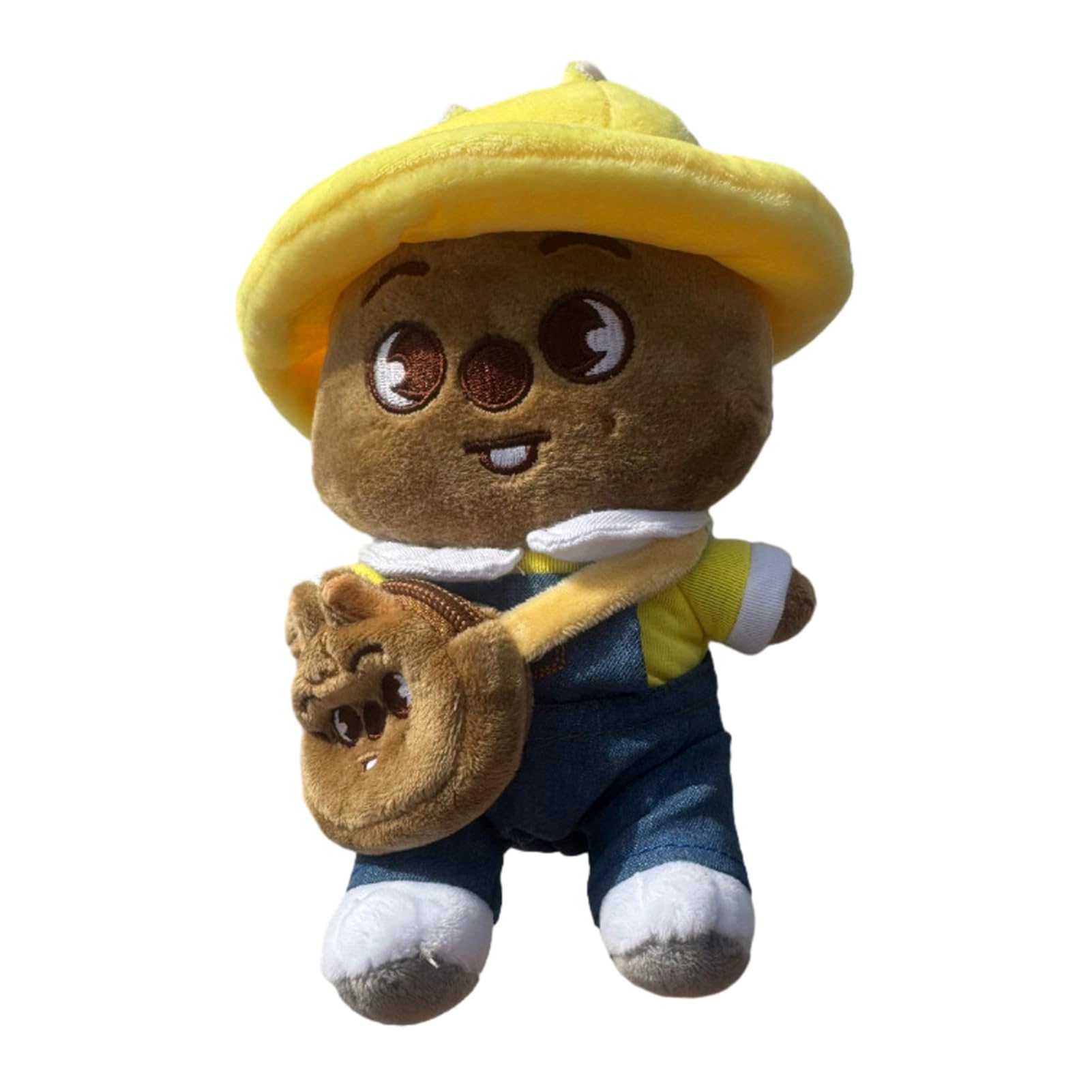 anwhriet Skzoo Plush, 22cm Skzoo Animal Sitting Plush Doll Set with Removable Clothes & Backpack, Soft SKZ Stuffed Animal Doll Bear