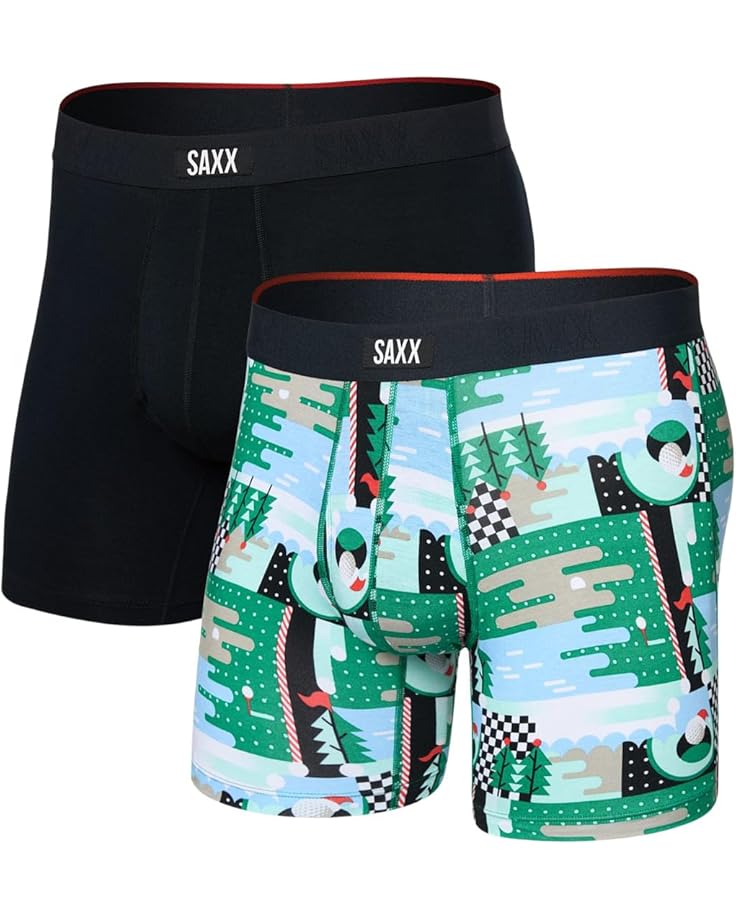 SAXX UNDERWEAR Vibe Xtra Soft Comfort Boxer Brief Fly 2-Pack - Main View