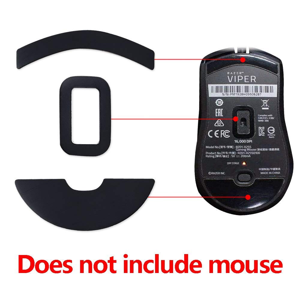 Amazon.com: 2Sets Mouse Feet Pads Skates Compatible for Razer