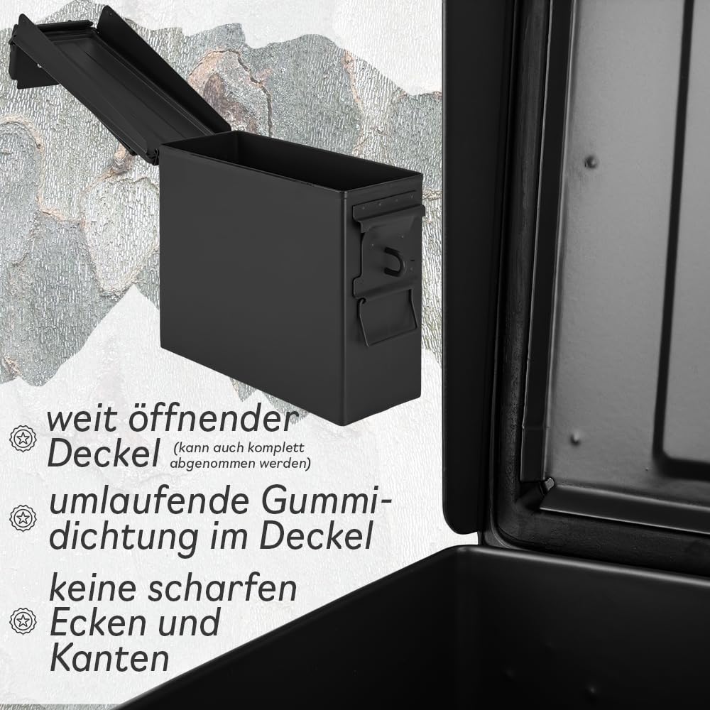 Trucky Caja de municiones Ammo Box Metal Box Munitionskiste Metallbox