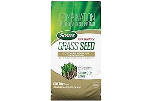 Turf Builder Grass Seed Southern Gold Mix for Lush, Thick Lawns