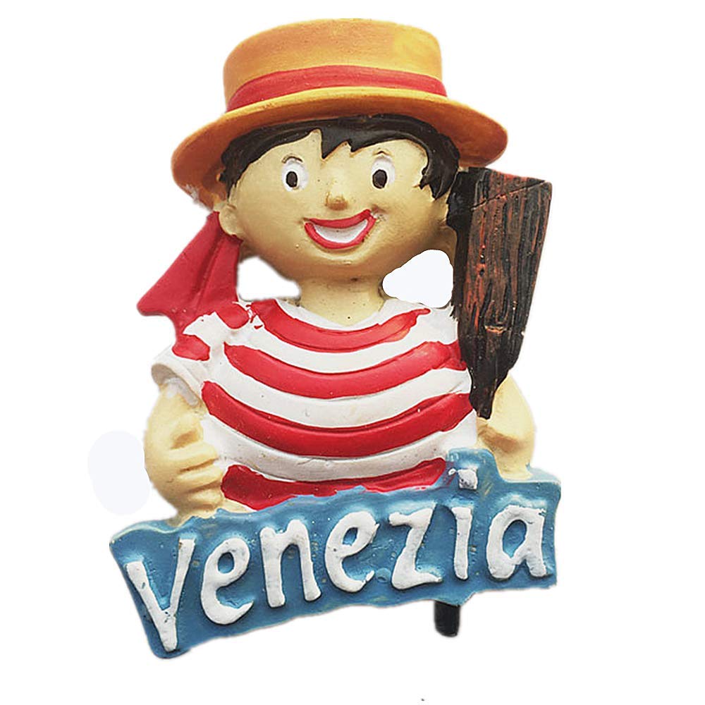 3D Venice Italy Fridge Magnet Travel Souvenir Gift Collection Home & Kitchen Decoration Magnetic Sticker Venice Italy Refrigerator Magnet