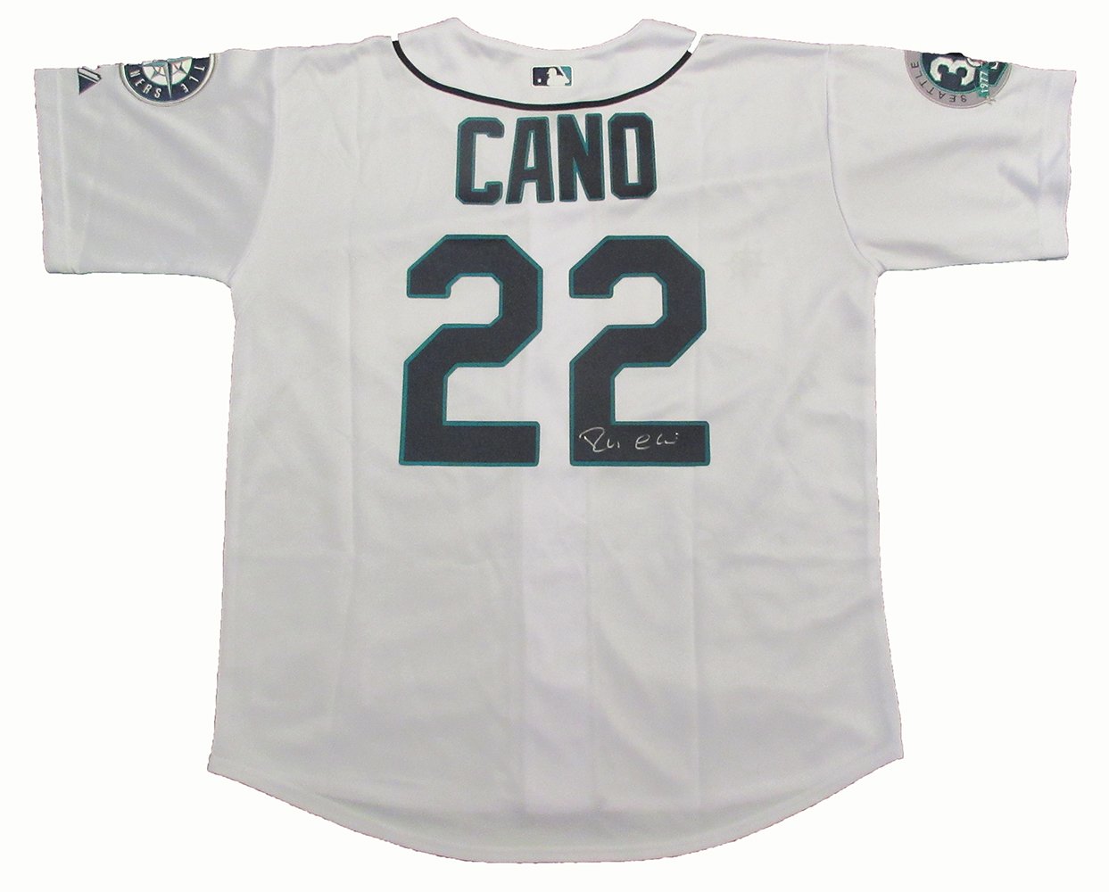 Robinson Cano Autographed Seattle Mariners White Jersey W/PROOF