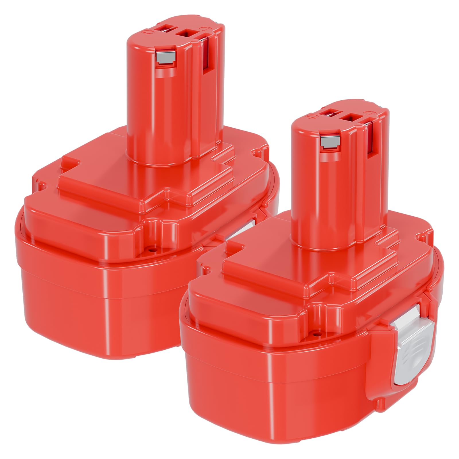 18V 4000mAh NI-MH PA18 Battery for Makita 1822 1835 1823 1834 4334D 5026DA 5036DA 5046DA 639074D 6391D 8443D JR180D ML180 UB181D 5620DWD 5621DWD 6343D 6347D 6391D 8390D (2 PCS)